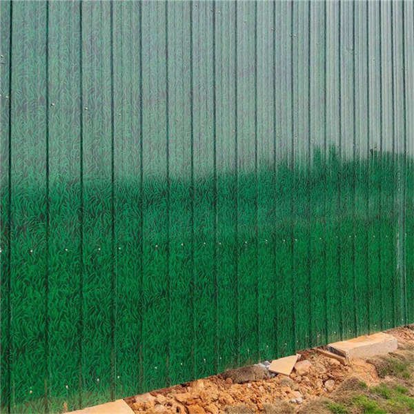 印花小草圍擋施工 *建筑工程護欄 開發區防護網