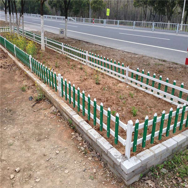 家裝建材草坪護欄 加厚PVC花園綠化帶柵欄 鄉村農村防護網